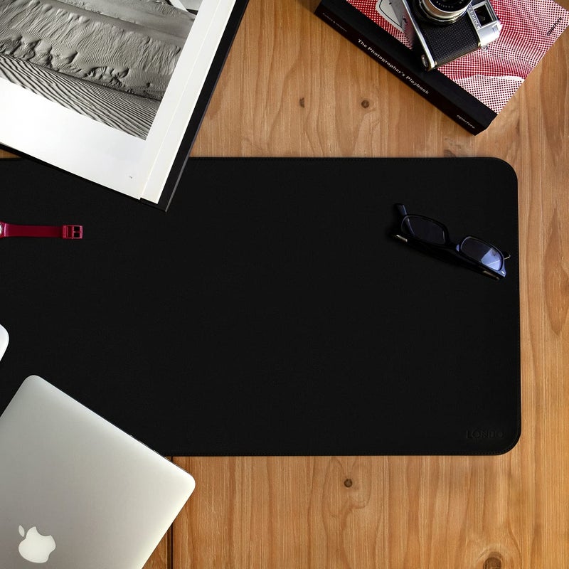 Londo Leather Extended Mouse Pad â€“ Large Desk Mat for Office & Gaming, Smooth Writing Surface, Non-Slip Base, Durable & Stylish Workspace Accessory - Image 5